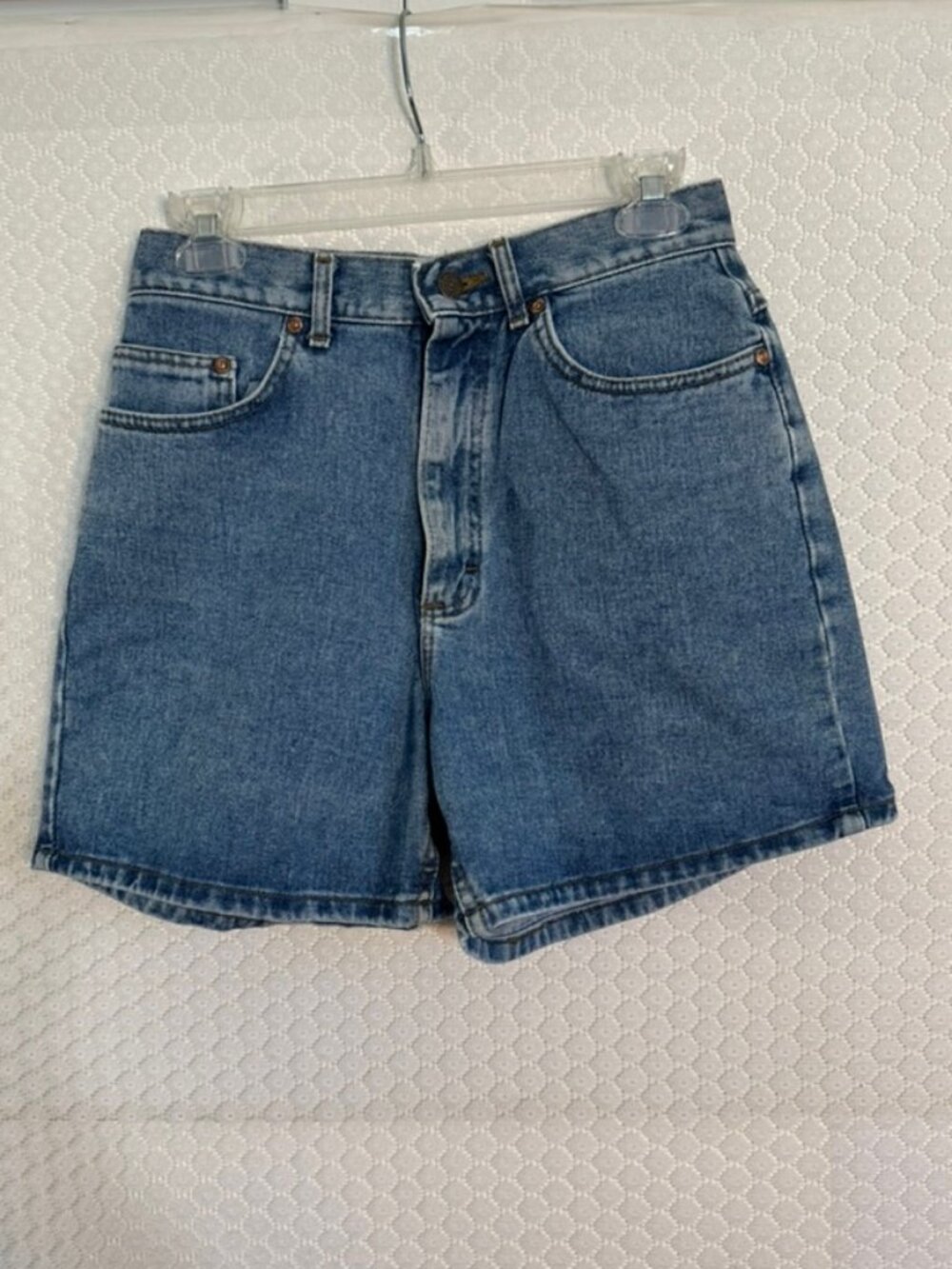 Vintage Lee Jeans Denim Shorts High, 5 Pocket, Med. Tint Size 11 M